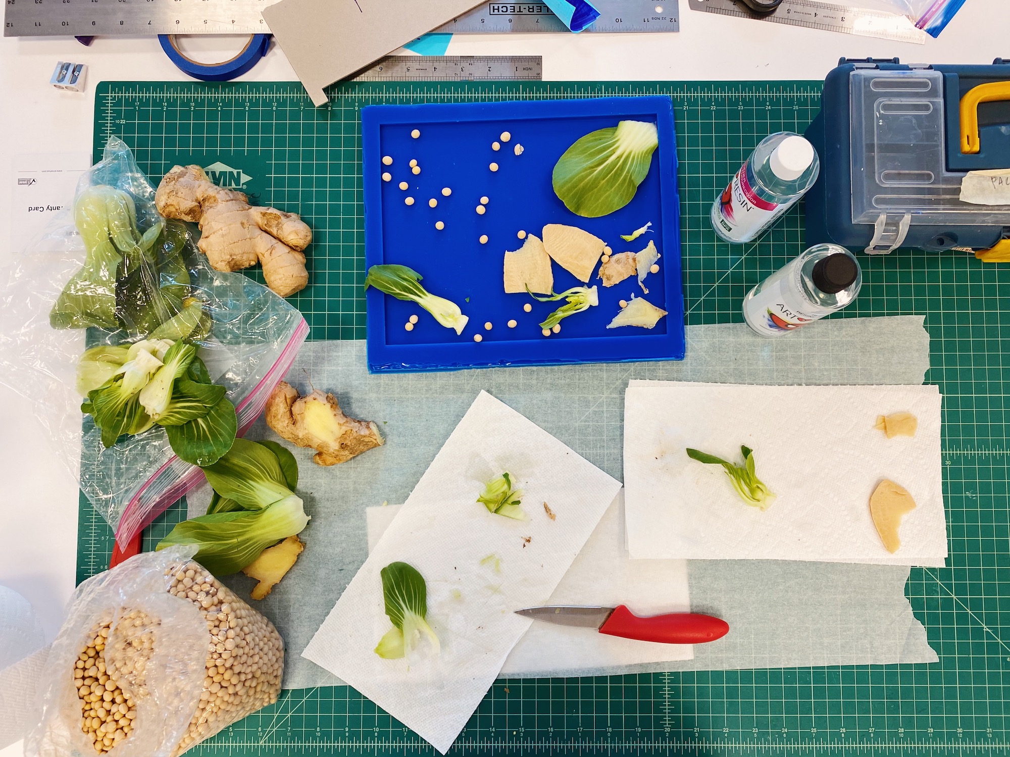 Resin cover materials