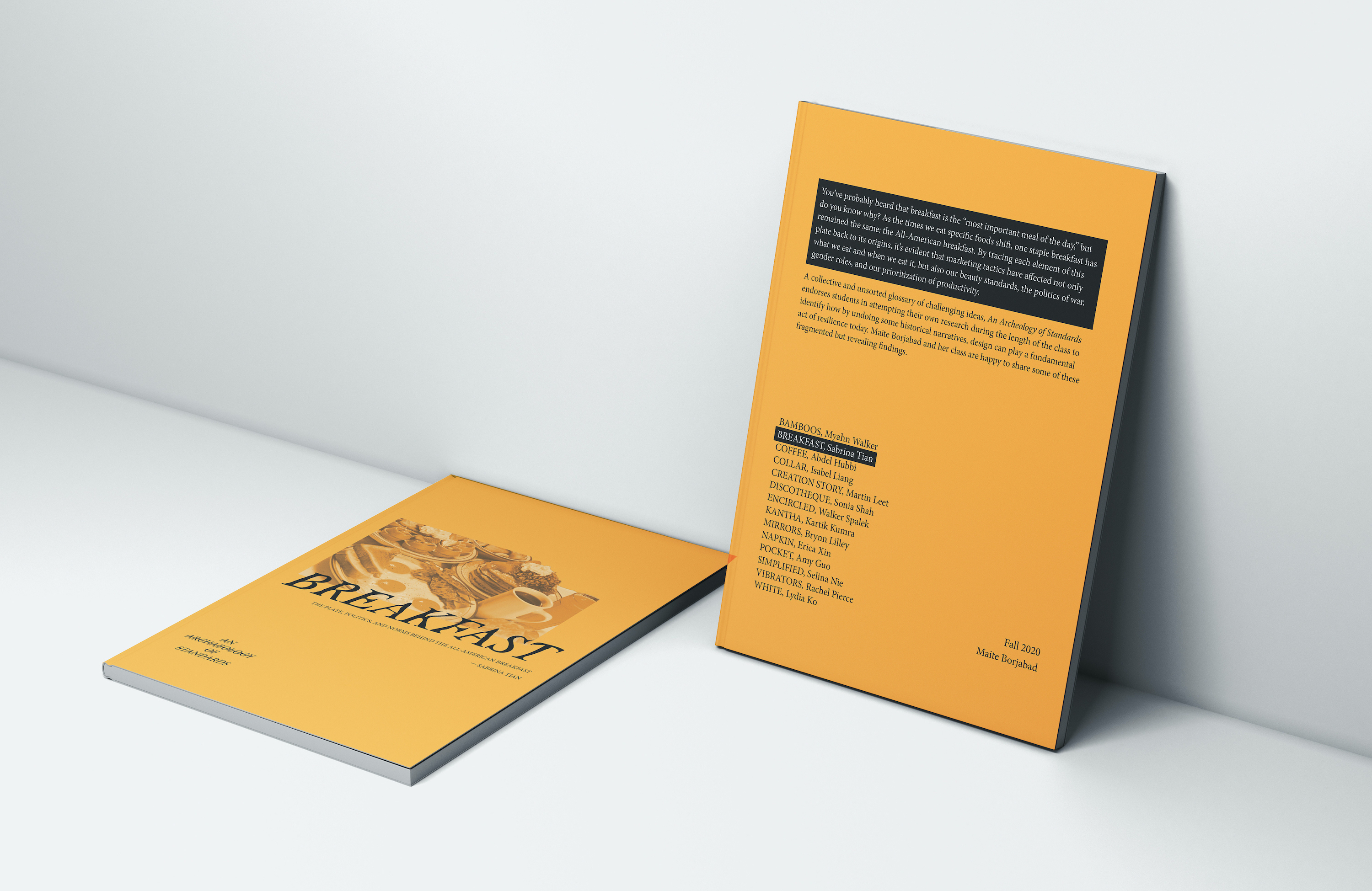 Politics of Breakfast — spread