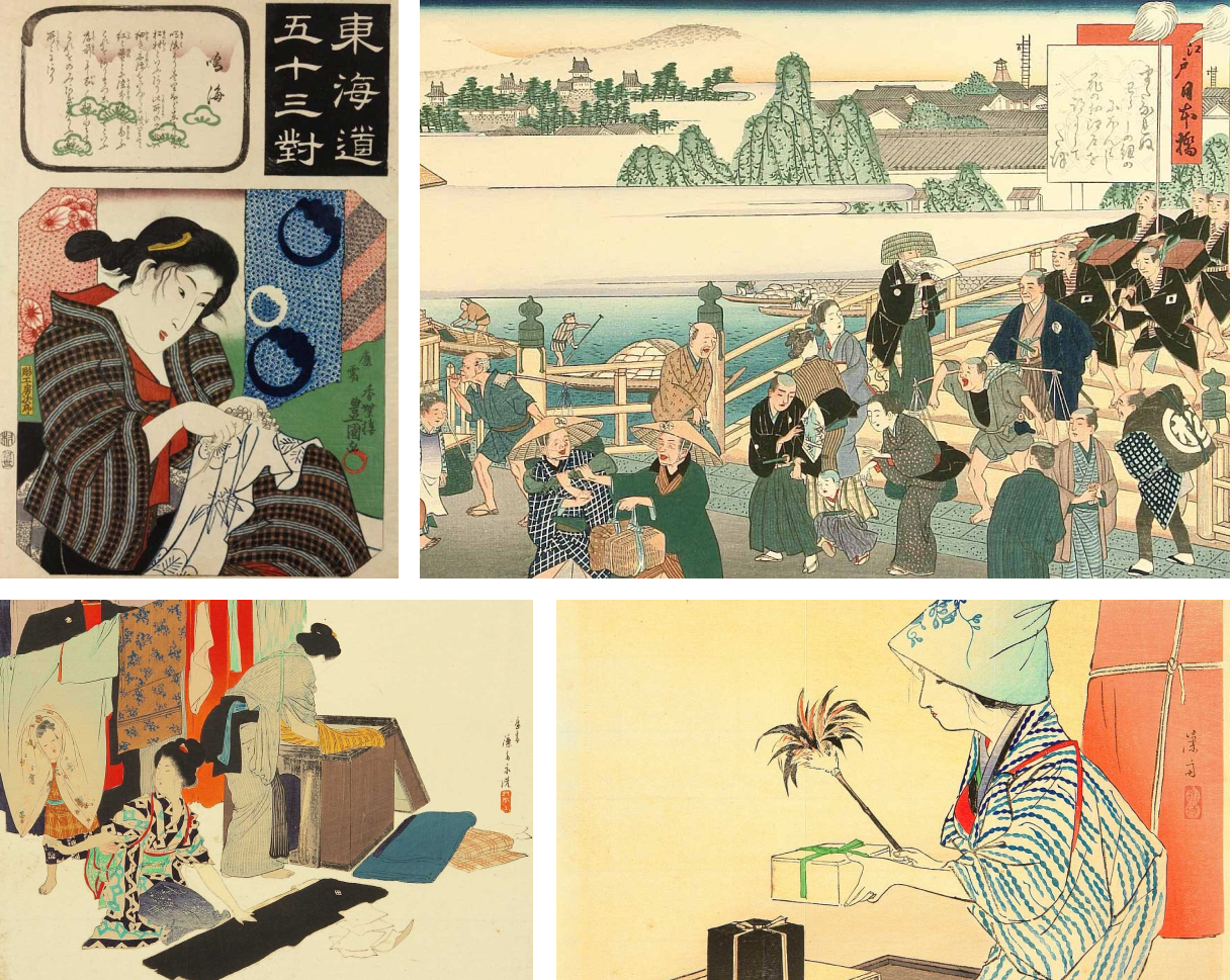 Traditional depictions of upcycling in Japanese craftmaking