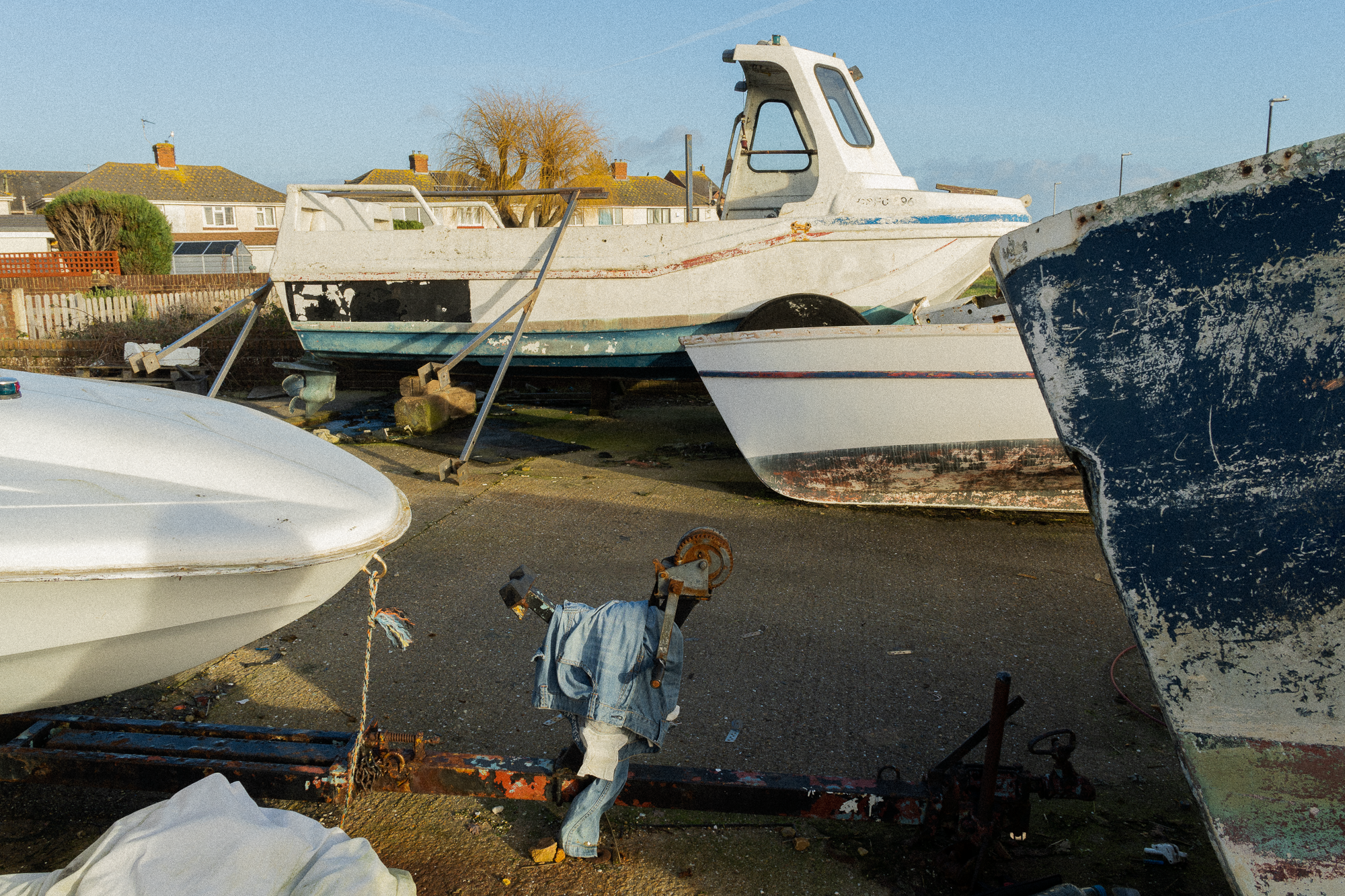 Poole boat graveyard
